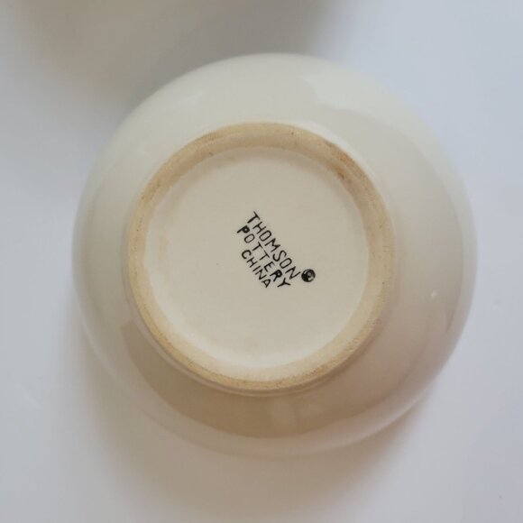 Thomson Pottery "Birdhouse" 7.5" Bowls Set Of 4 - Picture 6 of 8